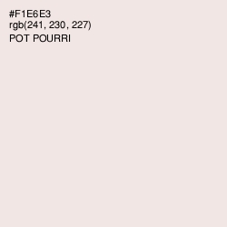 #F1E6E3 - Pot Pourri Color Image